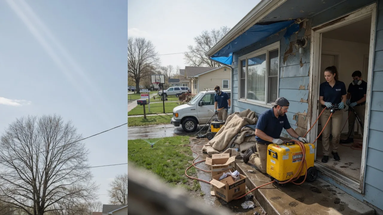 Basement Flood Cleanup in Decatur, IN near me